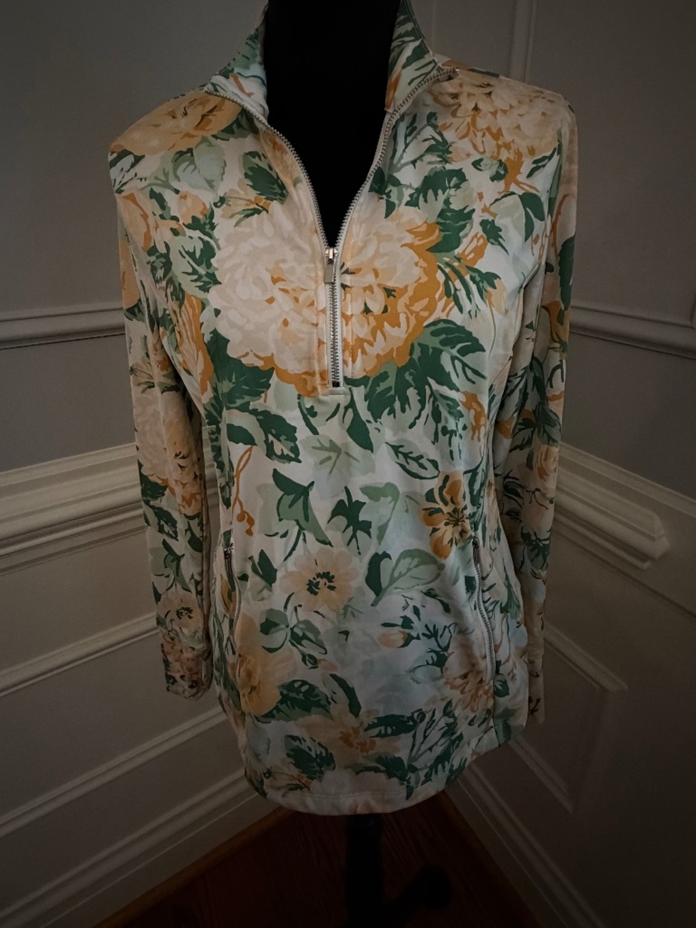 Laura Ashley long sleeve activewear size medium. Variety of colors.